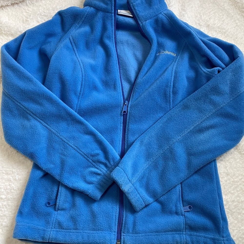 Columbia Blue Fleece Jacket